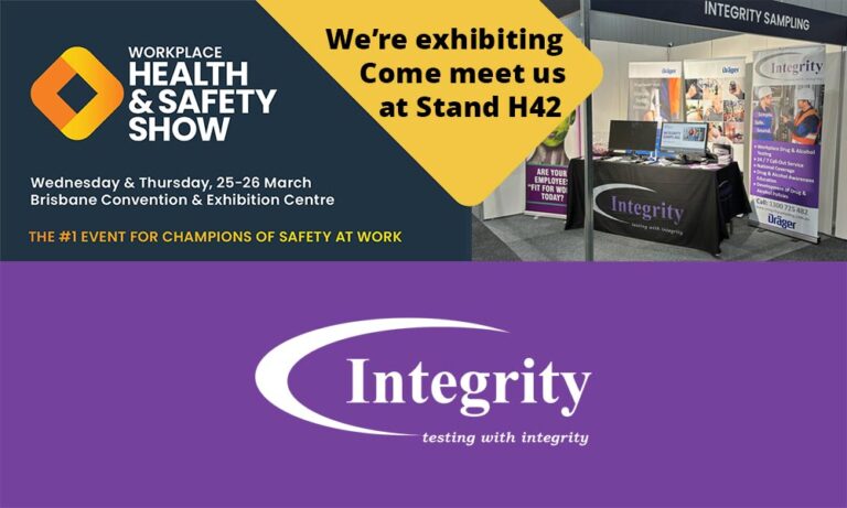 The Integrity Sampling team will be at Brisbane Workplace Health & Safety Show next week.