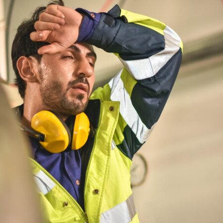Cocaine in the workplace on the rise Fatigue, health issue, stress? Or is this construction work another example of cocaine use in the workplace.