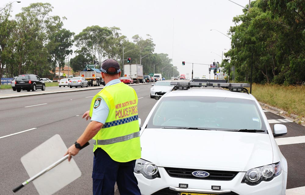 NSW Police got a surprise when they stopped a truck driver for routine drug testing on the Hume Highway recently. Credit Highway Patrol Images https://www.flickr.com/photos/special-fx/8615916140/in/dateposted/