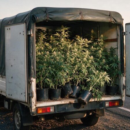 Random roadside drug testing surprise in NSW A stop for random drug and alcohol testing in NSW soon turned into much more, with the discovery of 139 cannabis plants in the back of the truck.